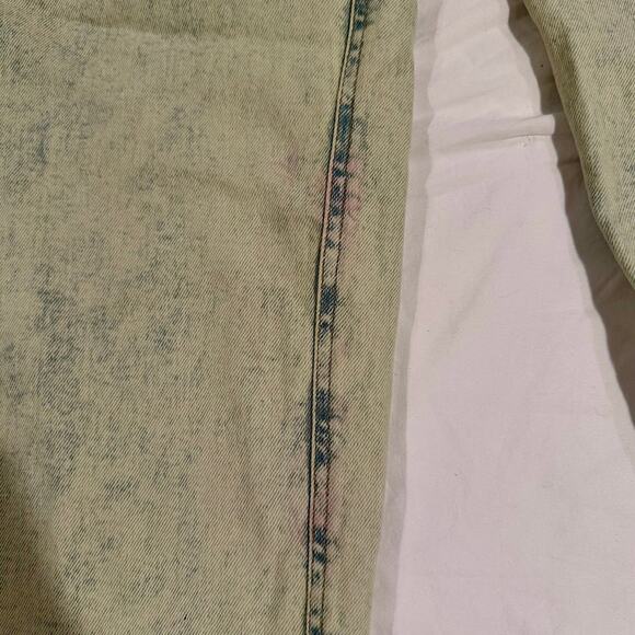 Wild Fable Highest Rise 90s Straight Buttenfly Light Blue Wash Size 6 - Picture 9 of 9